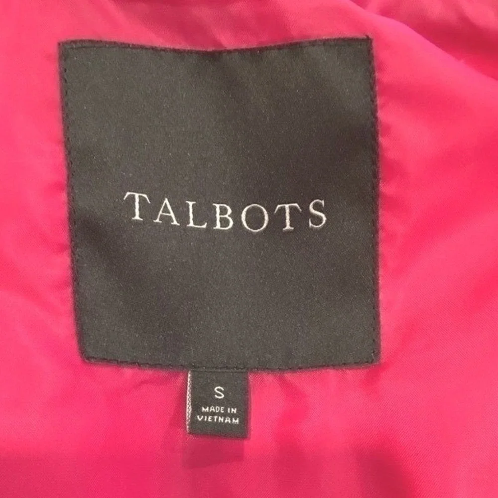 Talbots puffer vest